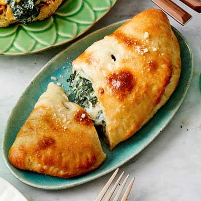 Spinach And Cheese Calzone